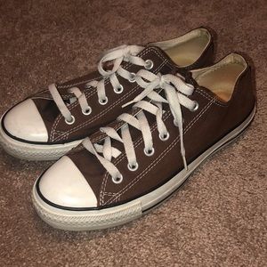 Brown Converse All-Stars